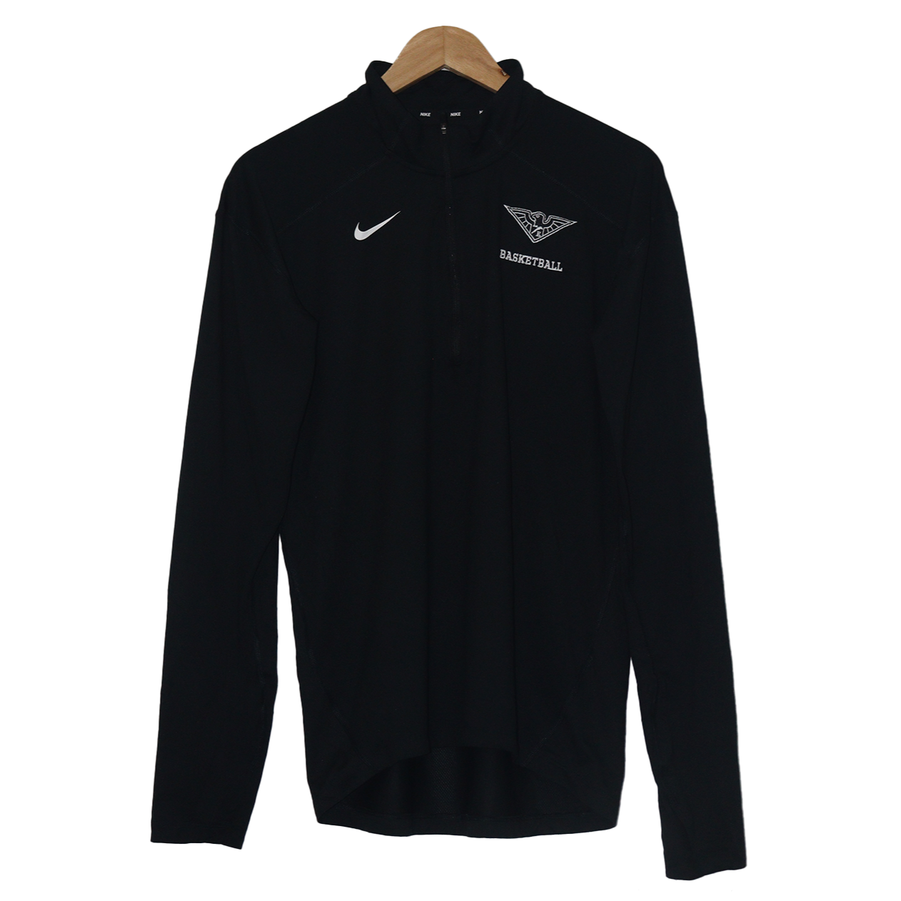 Nike Lakota East Basketball Long Sleeve 1/4 Zip T-Shirt - Size S