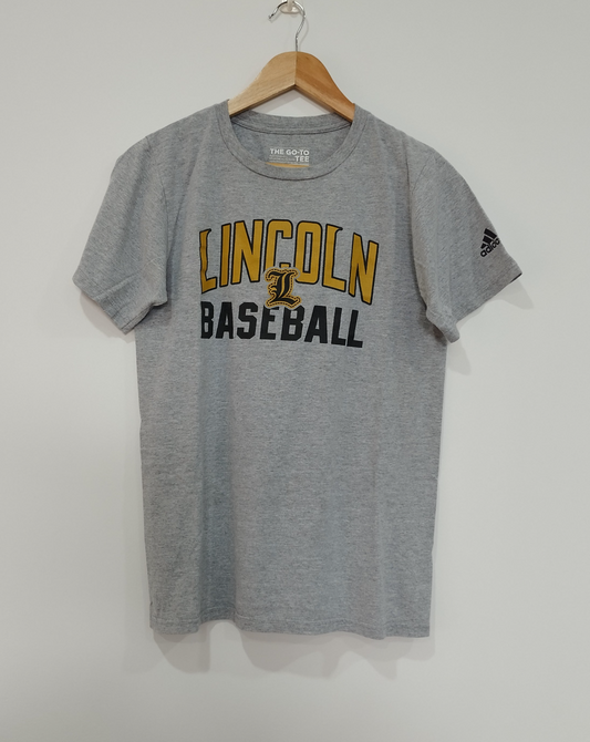 Adidas Lincoln Baseball T-Shirt - Size S