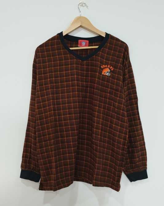 NFL Browns Long Sleeve T-Shirt - Size L