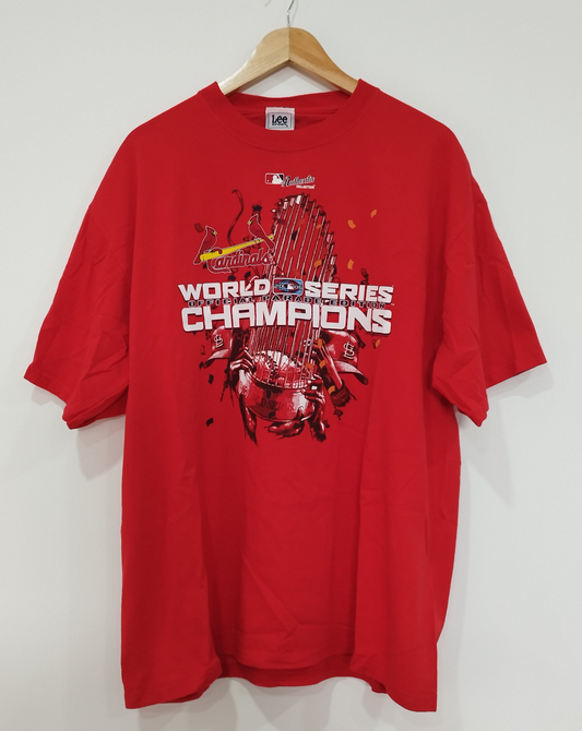 MLB Cardinals World Series Champions T-Shirt - Size XL